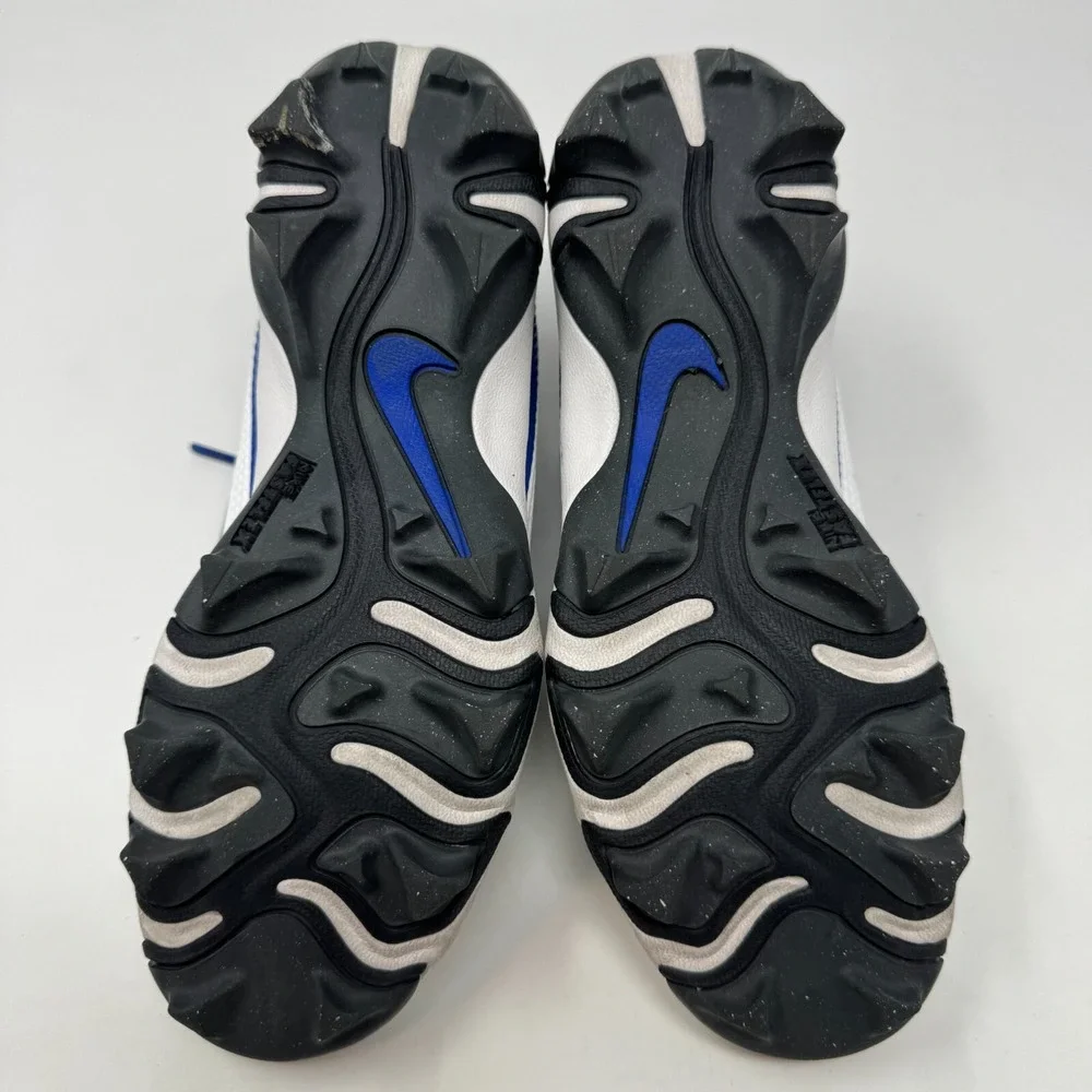 Nike Vapor Edge Shark 2 Football Cleats‎ White DH5089-414 Youth Size 3.5 Y